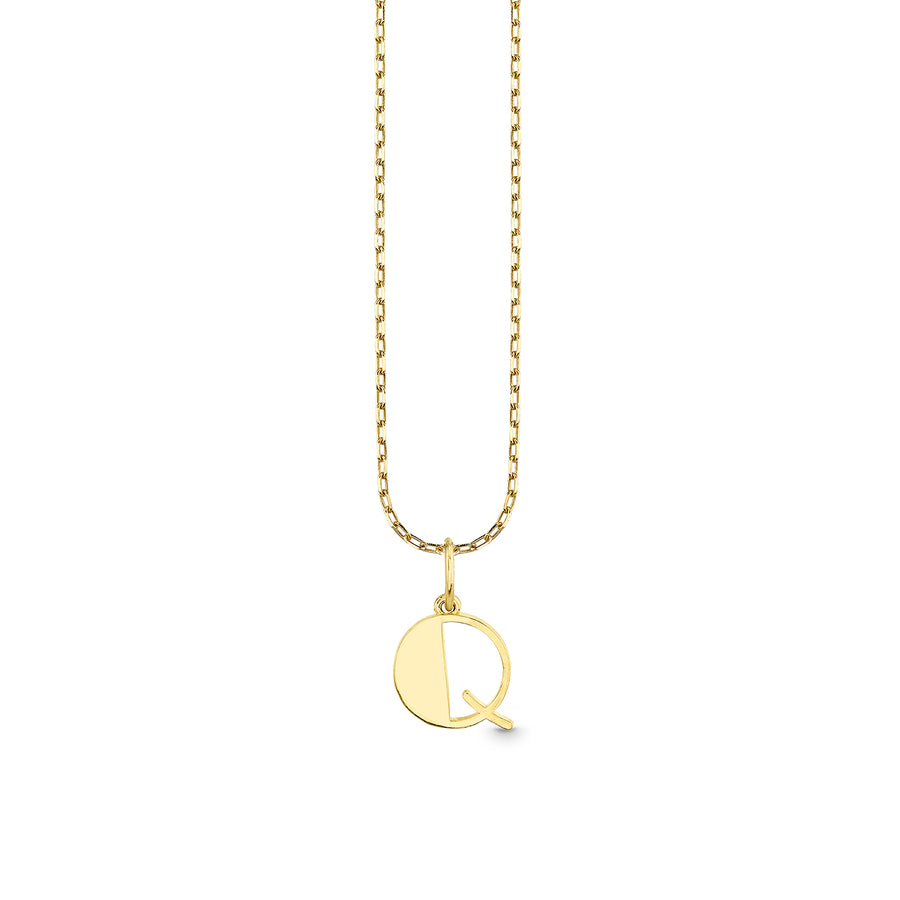 18K Gold Letter Necklace – navidjewellery